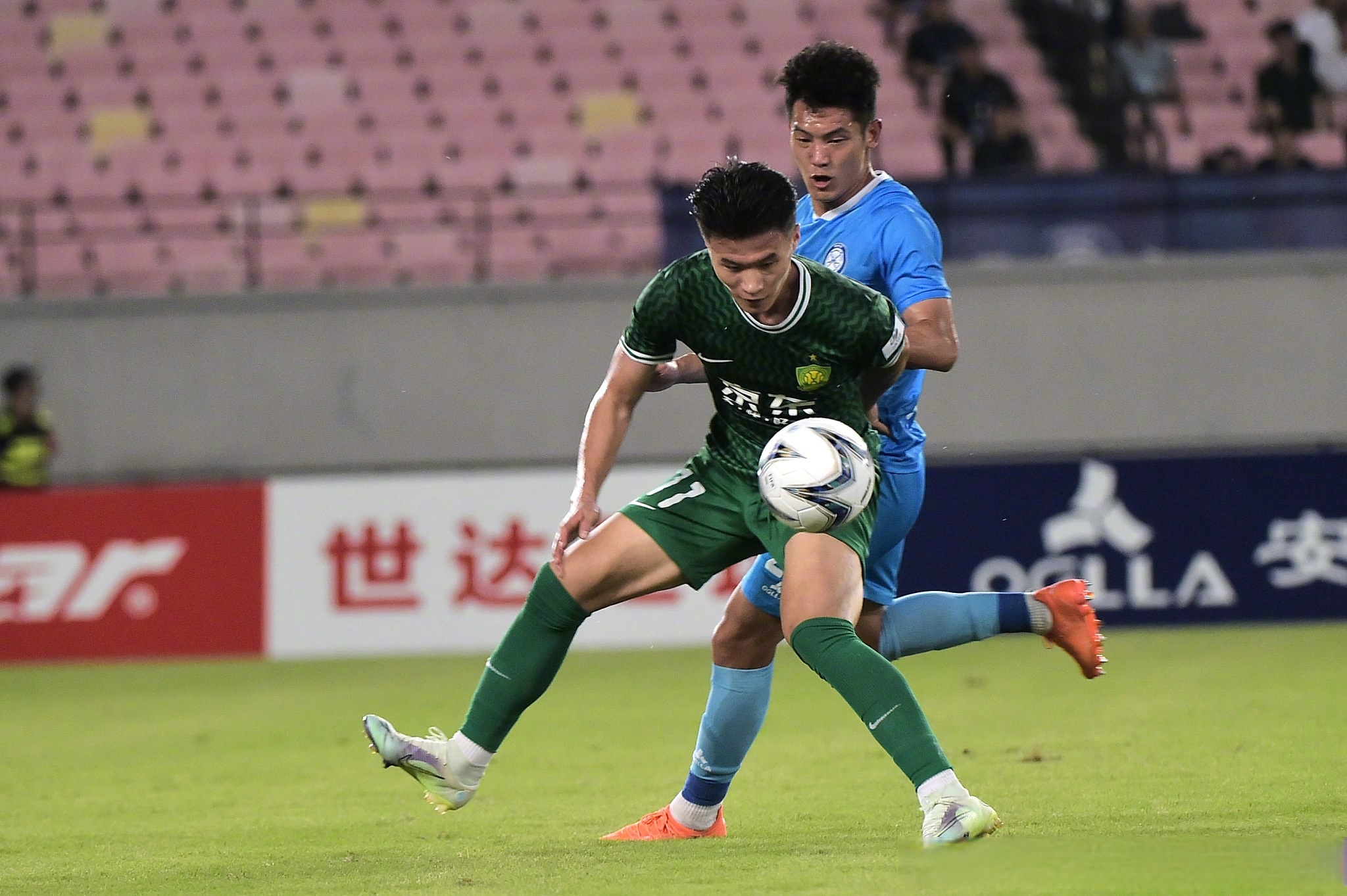 北京国安队员高水准参加国际比赛