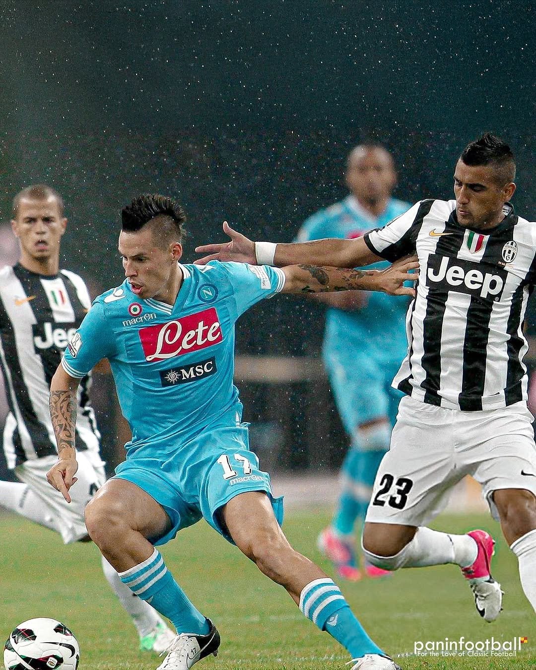 梦幻般的比赛，尤文图斯队锋线全开